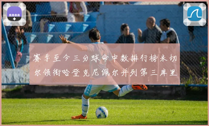 赛季至今三分球命中数排行榜米切尔领衔哈登克尼佩尔并列第三库里位列第六