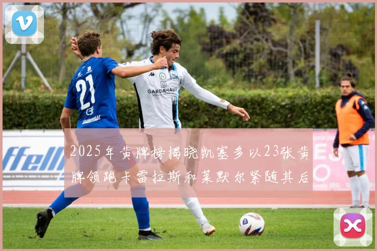 2025年黄牌榜揭晓凯塞多以23张黄牌领跑卡雷拉斯和莱默尔紧随其后